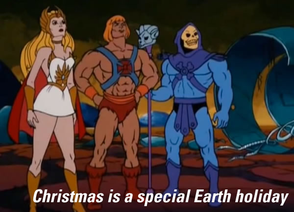 christmas is a special earth holiday