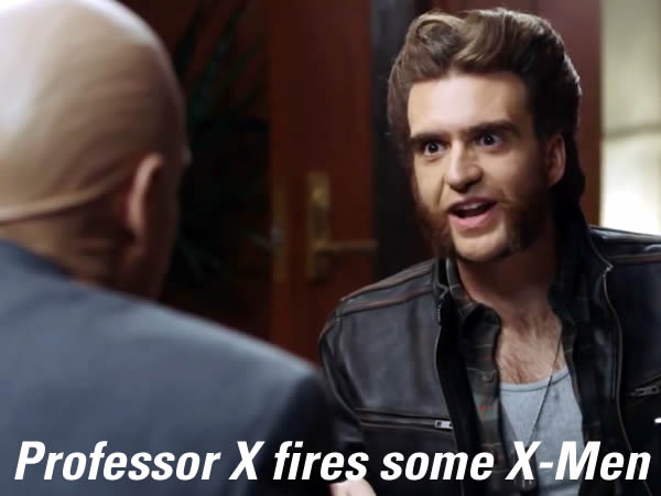 professor x firing wolverine