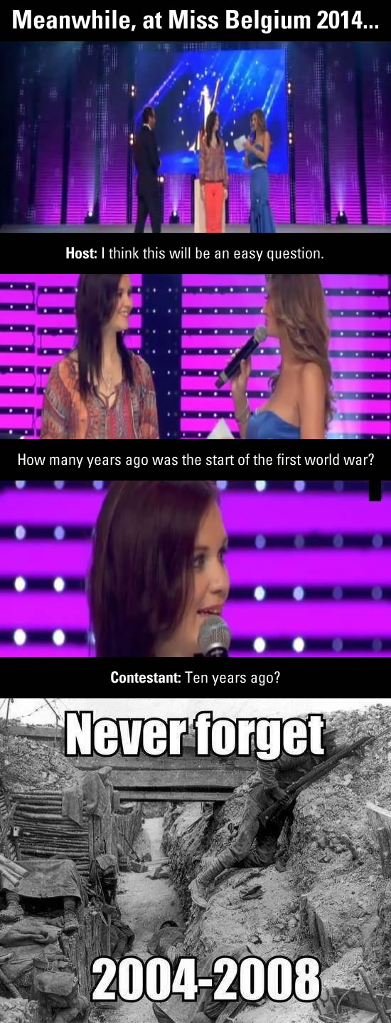 world war i 10 years ago
