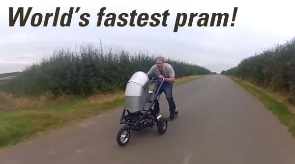 world's fastest pram