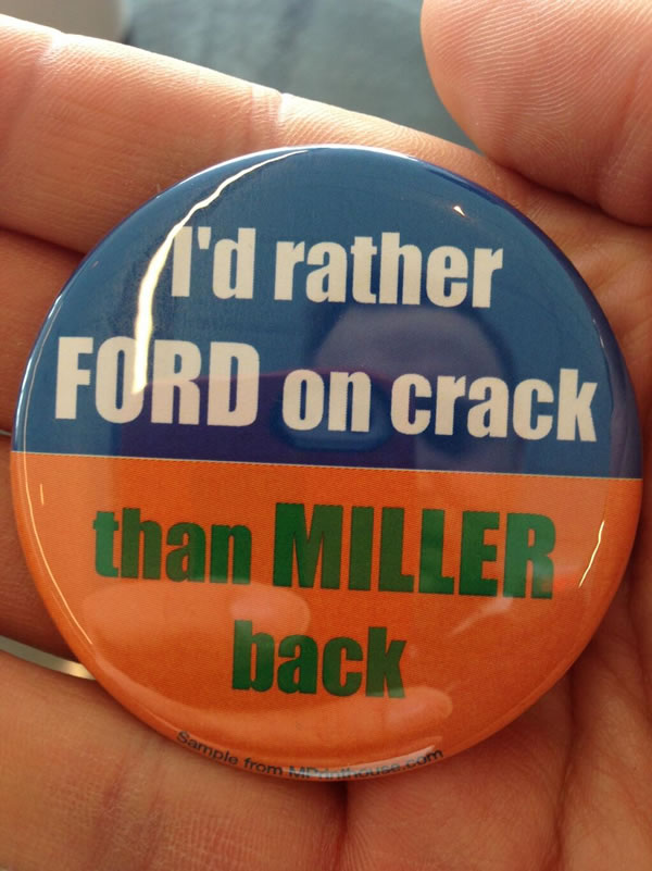 id rather ford on crack than miller back