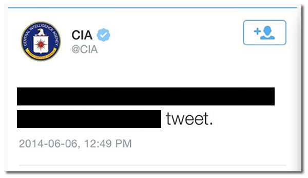 cia redacted tweet