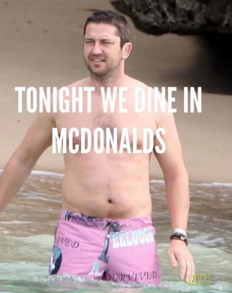 tonight we dine in mcdonald's