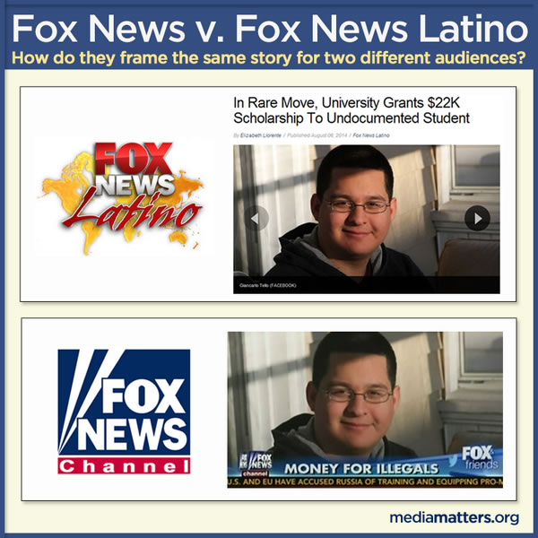 fox news vs fox news latino