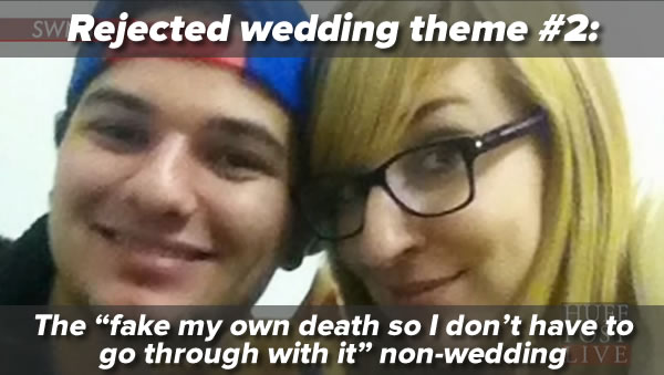 rejected wedding theme 2