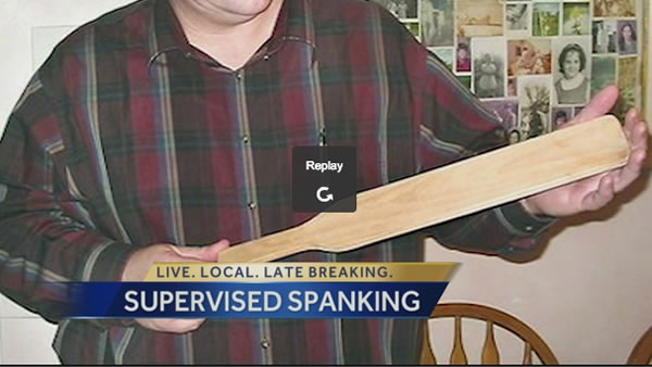 supervised spanking