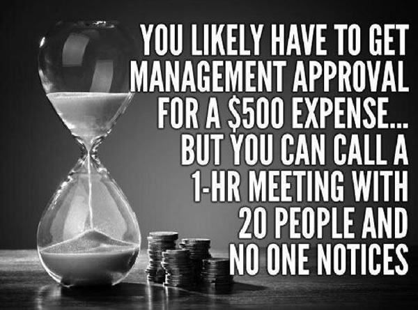 expenses vs meetings