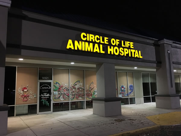 The Circle of Life Animal Hospital in Tampa.