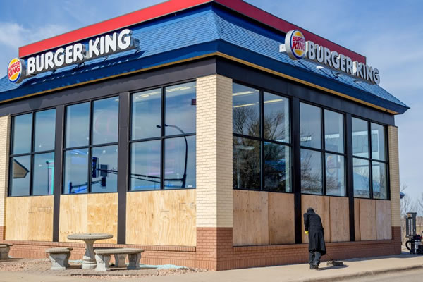 boarded burger king