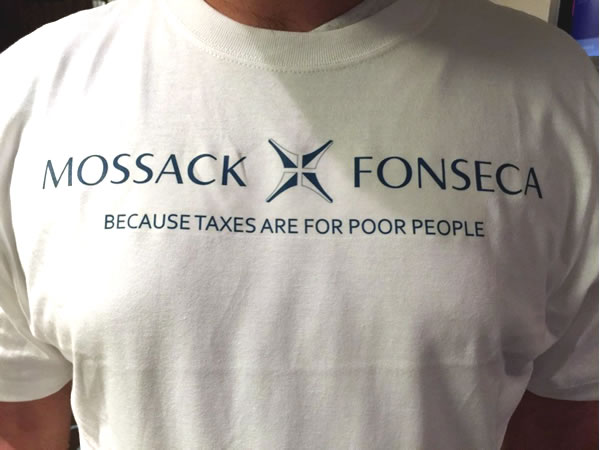 mossack fonseca t-shirt