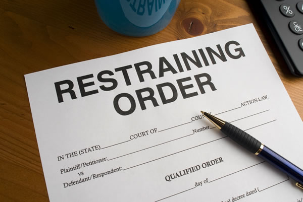 restraining order