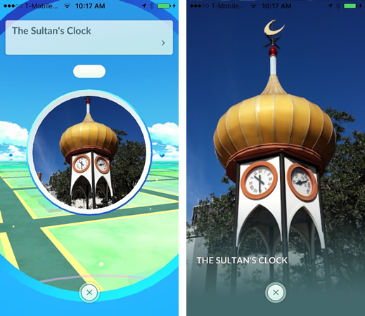 sultans clock - pokemon go