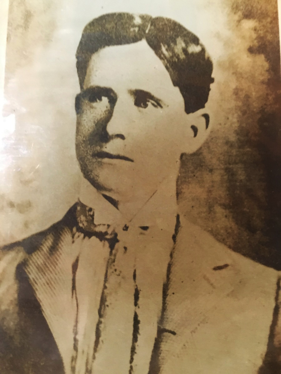 Antique photo of James O’Hara, Joey deVilla’s great-grandfather.