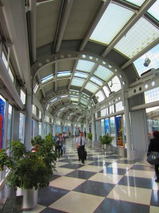 Hallway at Chicago's O'hare Airport