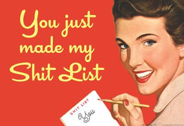 you just made the list shirt