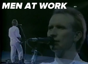 Men at Work at the 1983 US Festival