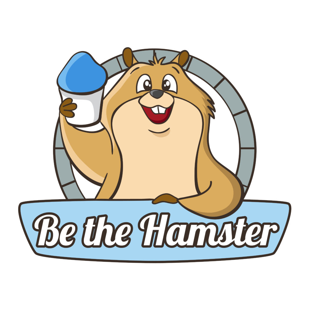“Be the Hamster” logo