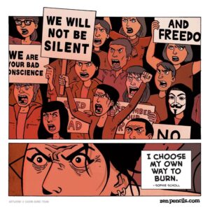 Sophie Scholl’s “I choose my own way to burn” — part 8 of 8